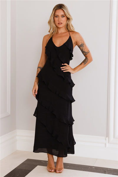 What A Beauty Maxi Dress Black