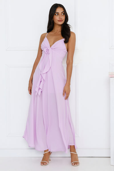 Strawberry Fields Maxi Dress Lilac