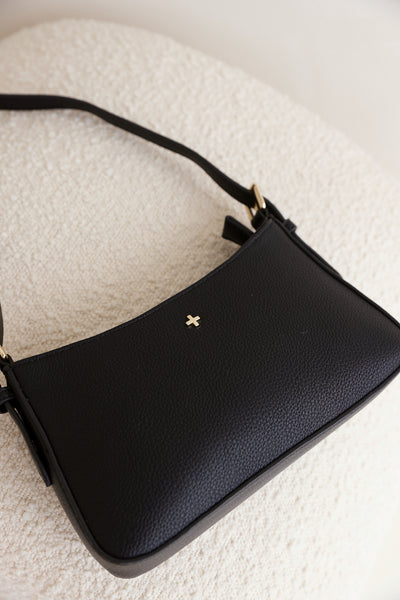 PETA + JAIN Lilu Bag Black Pebble Gold