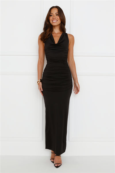 Elise Maxi Dress Black