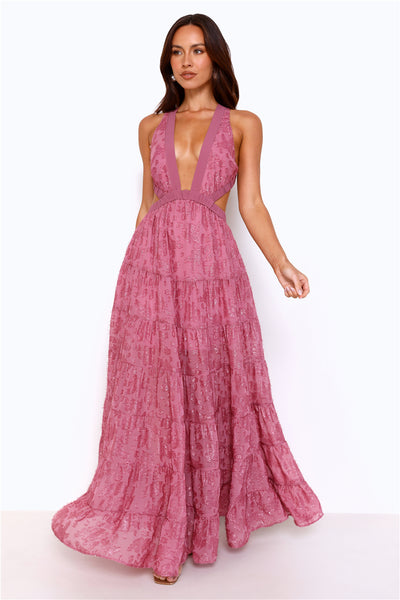 Crystal Cove Maxi Dress Pink