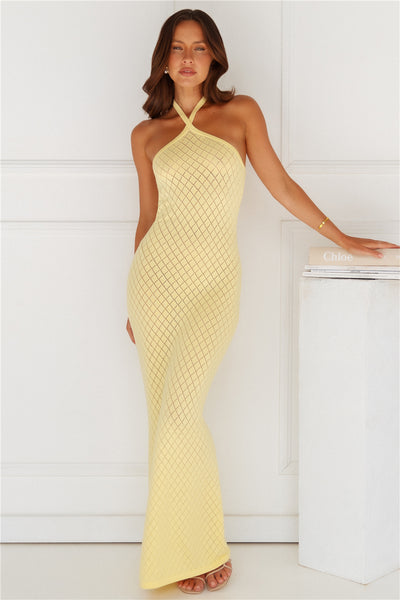 Simi Maxi Dress Yellow