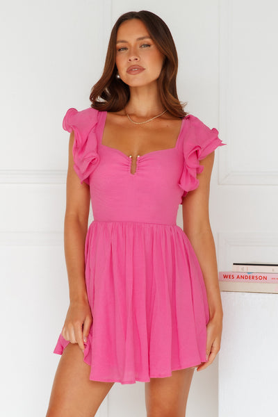 Provence De France Mini Dress Pink