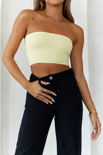 HELLO MOLLY BASE Mix And Match Bandeau Yellow