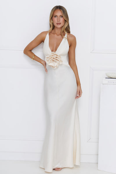 Simply Sophisticated Maxi Dress Ivory