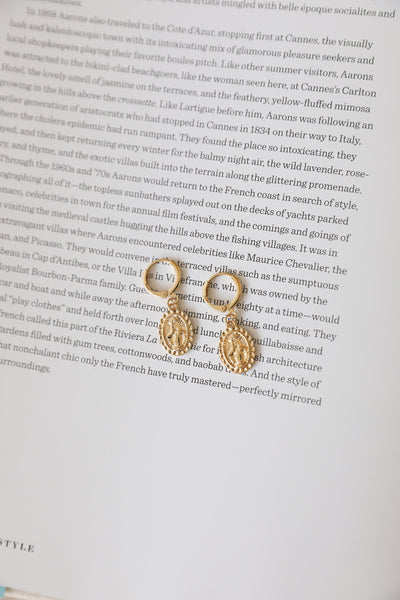 Opulent Waterfalls Earrings Gold