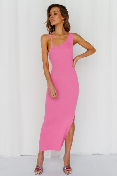 Airy Dreams Maxi Dress Pink