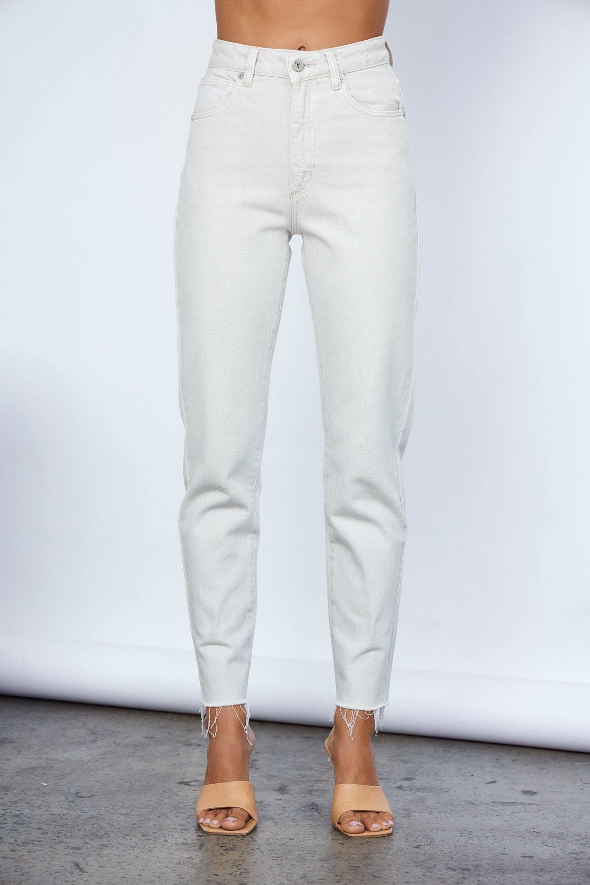 ABRAND A 94 High Slim Jeans Stone | Hello Molly USA