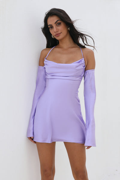 RUNAWAY Ciaga Dress Lilac