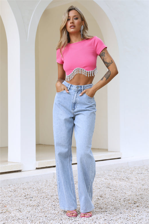 WRANGLER Bella Baggy Jean Blue Anthem