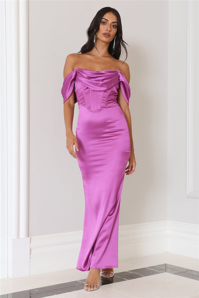 Kingdom Come Maxi Dress Purple