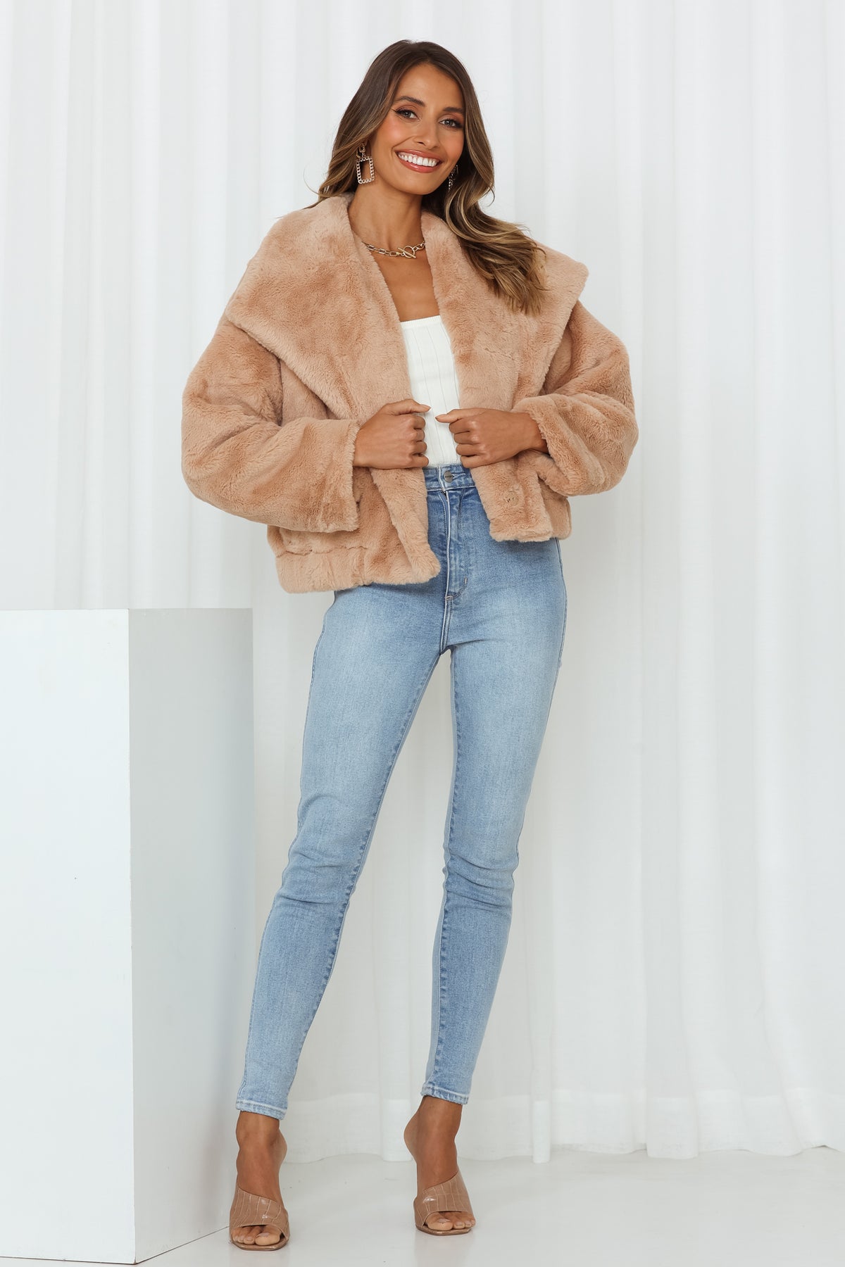 Special Treat Jacket Camel