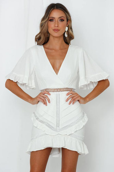 Dance On Dress White | Hello Molly USA