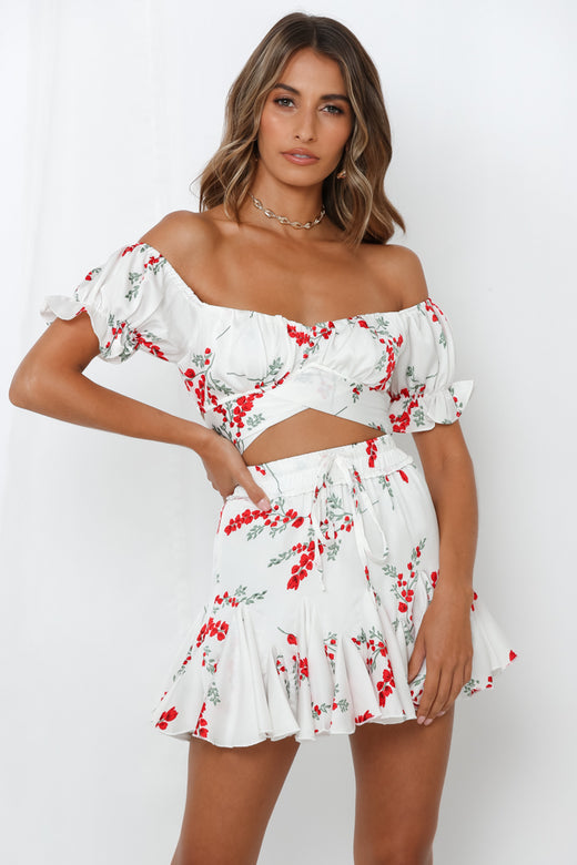 Any Other Way Crop White