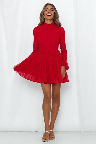 I Stop The World Dress Wine | Hello Molly USA