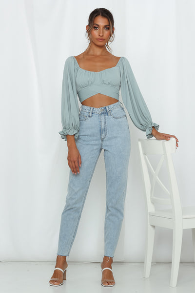 LEE High Moms Jeans Real Blue