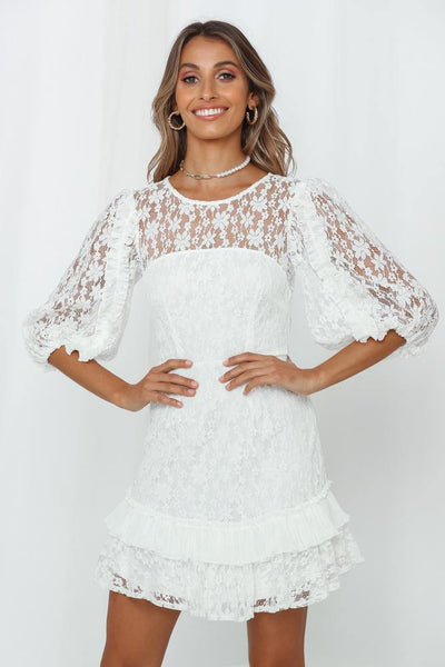 More Than Angelic Dress White | Hello Molly USA