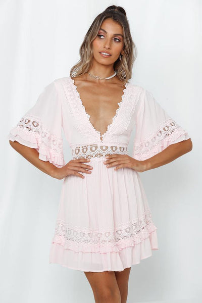 Go Forth Dress Pink | Hello Molly USA