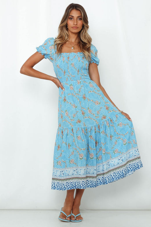 Days Like These Midi Dress Blue | Hello Molly USA