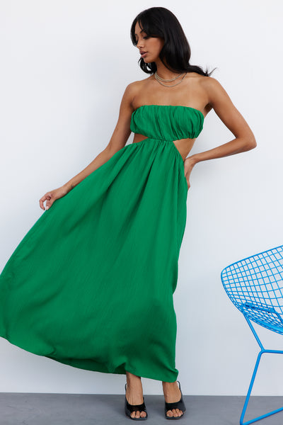 GORG Lover Midi Dress Green