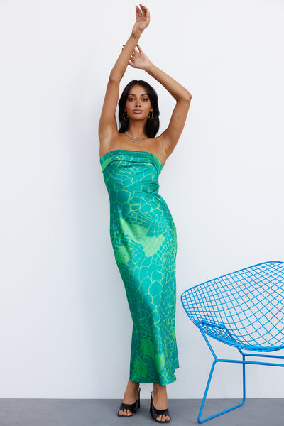 Unbroken Spirit Maxi Dress Green