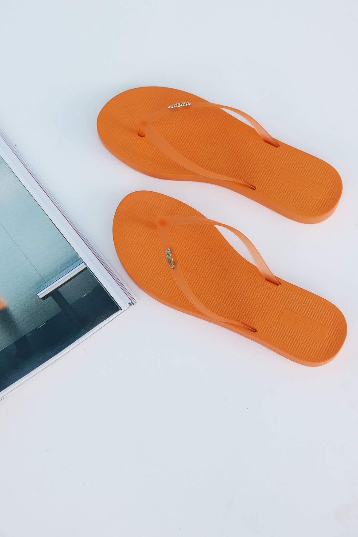 MELISSA Sun Venice Flip Flops Orange