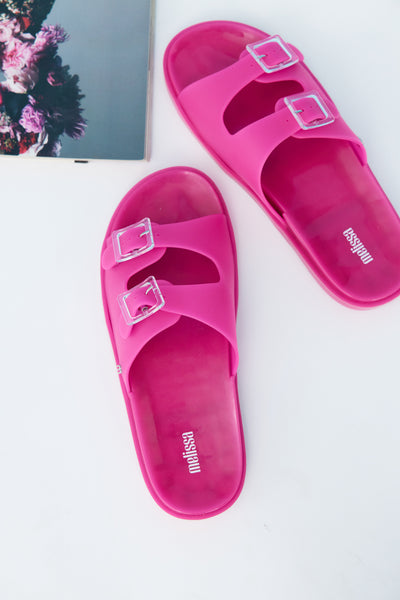 MELISSA Wide Slides Pink