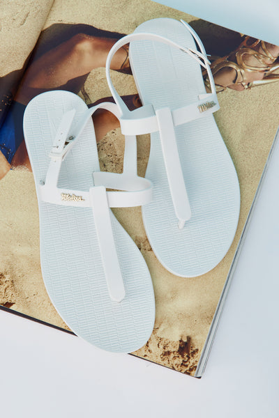 MELISSA Sun Ventura Sandals White