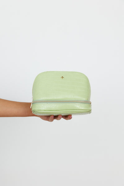 PETA AND JAIN Violette Bag Avocado Croc