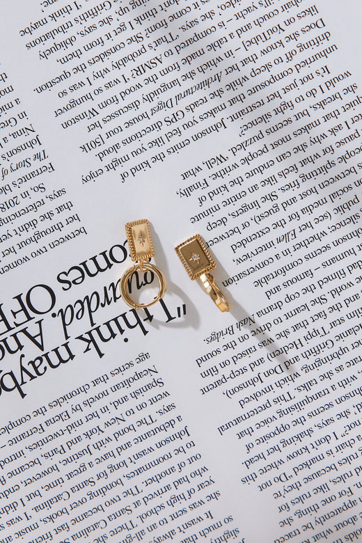 The Lovers Earrings Gold