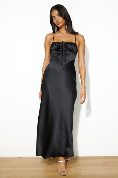 Fave Passages Midi Dress Black