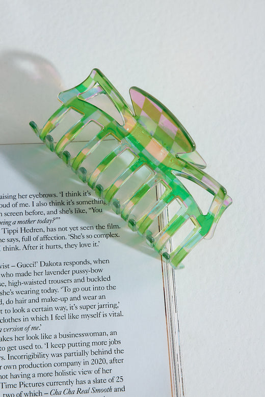 New Meadow Hair Claw Green