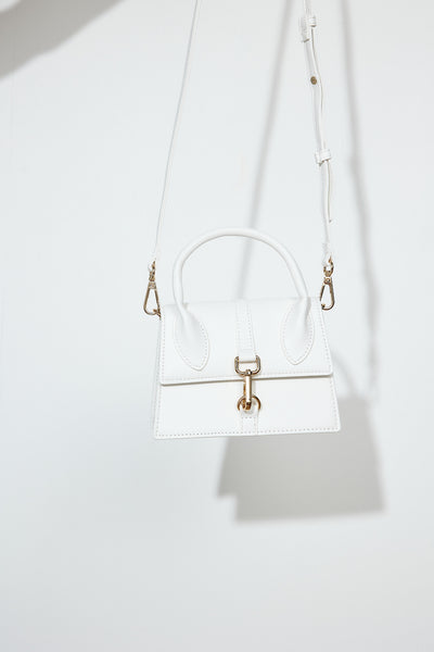 BILLINI Ally Handle Bag White