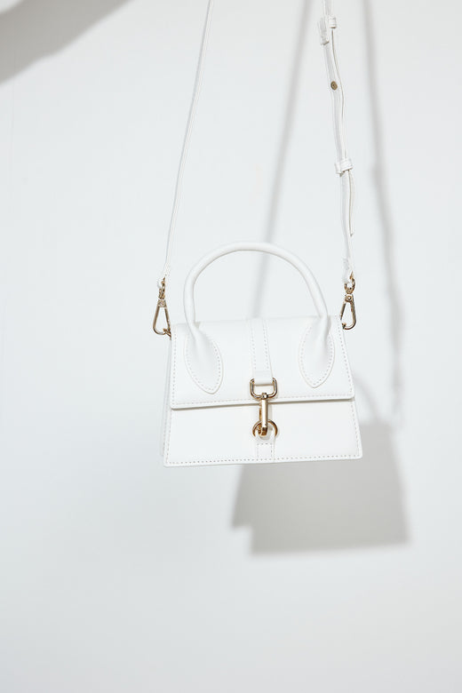 BILLINI Ally Handle Bag White