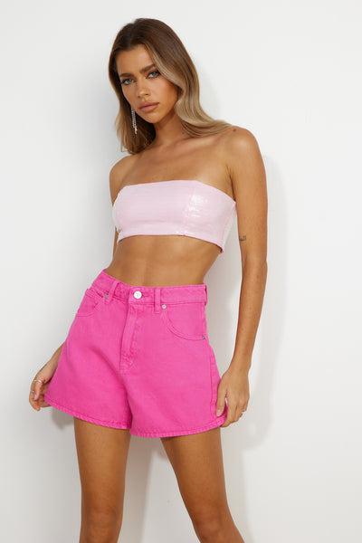 ABRAND A Venice Shorts Super Pink
