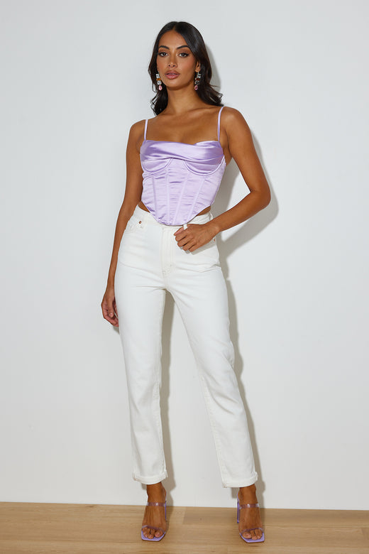 RIDERS BY LEE Hi Mom Jeans Bright White