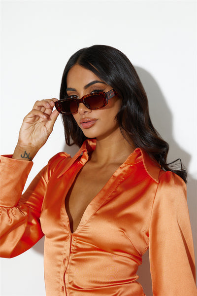 PETA + JAIN Rue Sunglasses Tort Brown