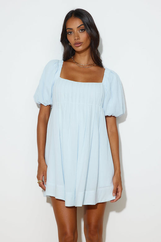 Here For A Change Dress Blue