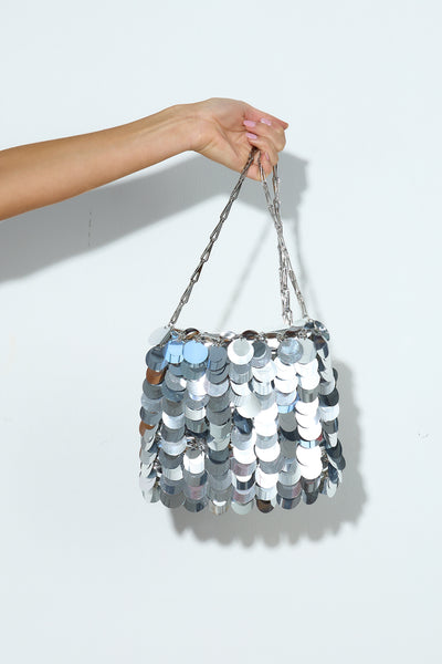 BILLINI Simmi Cross Body Bag Silver