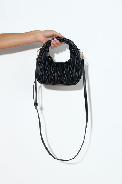 BILLINI Morgan Bag Black Quilted