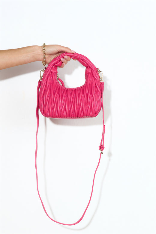 BILLINI Morgan Bag Wild Berry Quilted