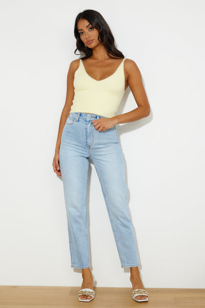 LEE High Moms Jeans Luminous