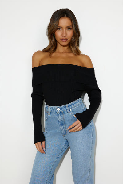 Warm Yet Cool Top Black