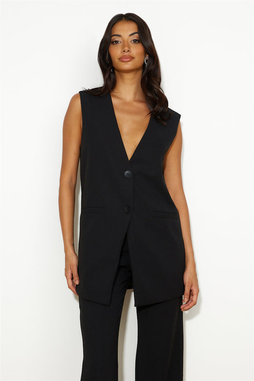 SNDYS Brooklyn Vest Black