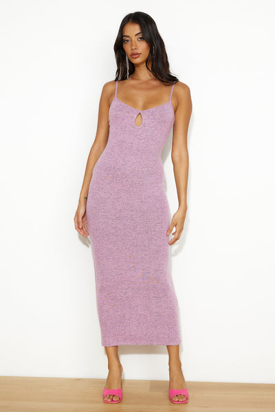 Summer In The Winter Maxi Dress Purple