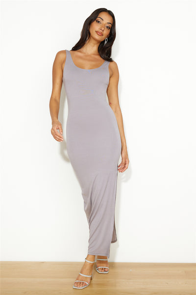 Sunrise To Set Maxi Dress Grey