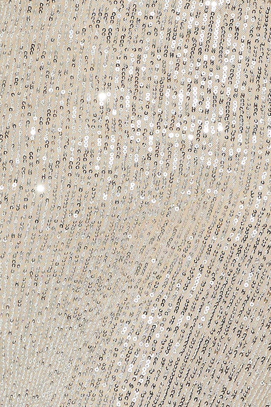 Shine Your Soul Sequin Maxi Dress Silver