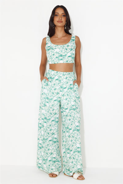 Island Tree Breeze Pants Green