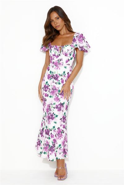 Great Things Maxi Dress Purple