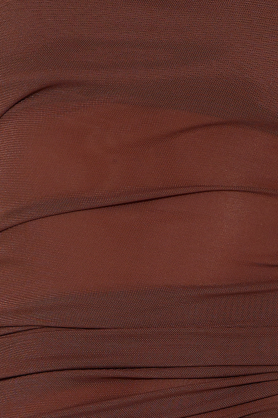Don't Apologise Maxi Dress Brown
